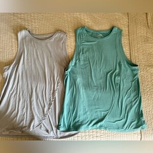 Bundle of 2 Old Navy Active Cloud Motion Nursing Tank
